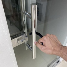 hand free door opener - pirates hook accessibility tool tools doors covid19 3d print model - Mito3D