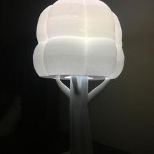 tree light & garden lamp electromaker 3d print model - Mito3D
