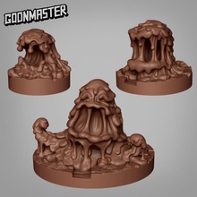 lodo agrupar tampo mesa criatura fantasia monstro rpg miniatura limo dnd descobridor esgoto 3d print model - Mito3D