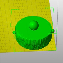 creció cuerpo dremel impresión luz verde filamento asap pieza falta 3d print model - Mito3D