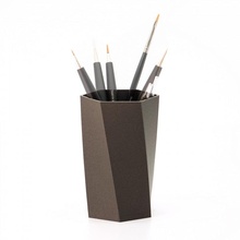 hexagon pencil holder brush pot & garden container desk stationery penholder pencilholder organize brushpot 3d print model - Mito3D