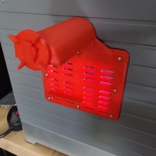 dremel 3d20 spool holder build 3d printer filament spoolholder 3d print model - Mito3D