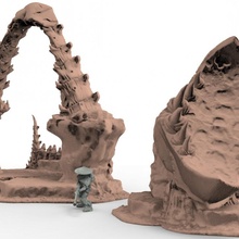 tyty bug party terrain remix 17 tabletop trooper wargaming starship bugs 28mm 35mm scenery tyran 3d print model - Mito3D