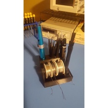solder tool holder electronics lab maker 3d print model - Mito3D