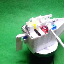 rowing boat automata controlled smartphone toys & games boat automata rowing boat 3d print model - Mito3D
