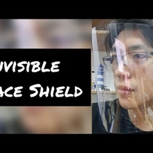 invisible face shield people glasses 3dprint covid19 faceshield 3d print model - Mito3D