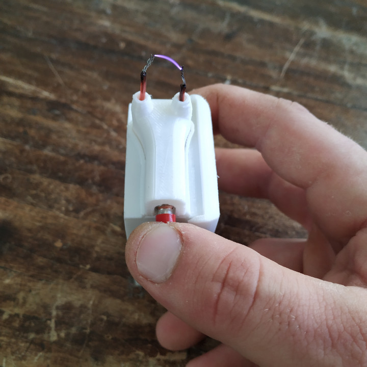 arco accendino elettrico ruvido litio arclighter 3D print model - Mito3D
