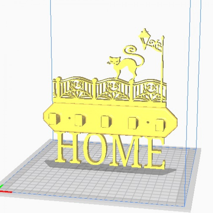 pendaison Llaves 3D print model - Mito3D