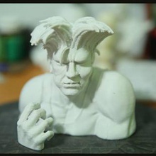 streetfighter 2 guile continue fan art fighter street toy 3d print model - Mito3D