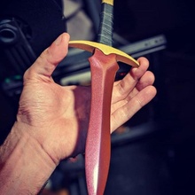 piercing wind cosplay knife dagger throwing assasin 3d print model - Mito3D