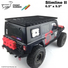 fr10006 runner slimline ii rack 65 95 rc cars axial jeep frontrunner knightcustoms 3d print model - Mito3D