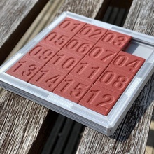 sliding puzzle - schiebepuzzle game toy puzzel 3d print model - Mito3D