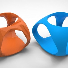 mum çanak Kulp destek tencere ayakta durmak süslemek 3d print model - Mito3D