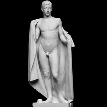 contest scan 3d art sculpture marble sweden male athlete 3dprintable danish ideal openglam artec-eva nationalmuseum mortensen nuse 3d print model - Mito3D