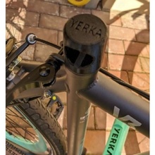Yerka bicicleta quadro Armação cobrir bainha 3d print model - Mito3D