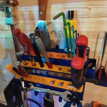 tool rack organizer holder steckbrett werkzeugbrett werkzeugsteckbrett 3d print model - Mito3D