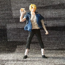 sanji fumeur figure seins 3d print model - Mito3D
