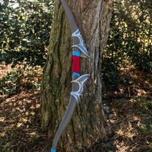 Viajantes arco respiração selvagem Tamanho adereços cosplay lenda zelda ligação botw 3d print model - Mito3D