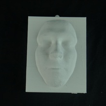 vorspringende Gesicht card box Spielzeug Spiele Karte 3d print model - Mito3D
