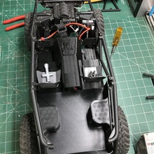 wraith 19 interior axial scx10 3d print model - Mito3D