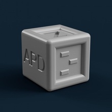 etc prueba cubo 3d 3dprinting calibración impresión test cube aceprojectdesign tolerancias 3dprintabletestcube 3d print model - Mito3D