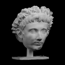 cabeza emperador augusto union des mus nationaux parís scan 3d print model - Mito3D