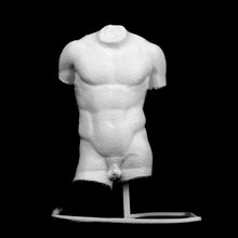 doryphoros torso union des mus nationaux parís scan 3d print model - Mito3D