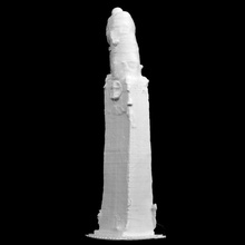 inconnu sculpture 4 jardin tuileries paris numérisation 3d print model - Mito3D