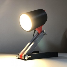 cabecera lámpara tubo LED 12v 25w Lámpara led 3d print model - Mito3D