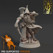 sorts mage table héros miniatures magie forger Titan mages bataille fnatasy 3d print model - Mito3D