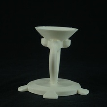 bella candela supporto giardino cuore stand 3d print model - Mito3D