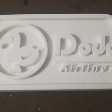 Dodo Fluggesellschaften Etikett Tier Spiele Video Kreuzung 3d print model - Mito3D
