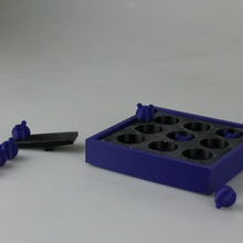 flippy sapo dedo jogo jogos tabuleiro divertido brinquedo 3d print model - Mito3D