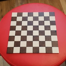 chess draughts board 3d print model - Mito3D