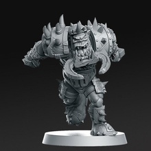 010 orc blitzer fantasia futebol 32mm tampo mesa bola tigela jogos ork sangue rúgbi americano rnestudio 3d print model - Mito3D