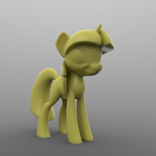 pony 3d print model - Mito3D