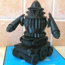 vh2 robot toys & games machine space robocop robo terminator syfi 3d print model - Mito3D