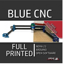 azul cnc arduino Makita nema23 cncmilling cncprinted tb6560 3d print model - Mito3D