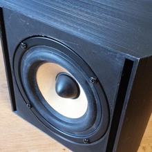 speaker enclosure 4 driver music sound stereo audio surround loudspeaker 3d print model - Mito3D
