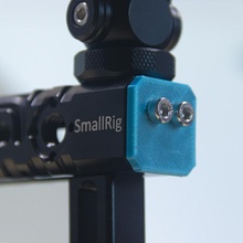 moniteur Sauveur chaussure monter fermer clé smallrig caméra froid cage chaud externe épargnant 3d print model - Mito3D