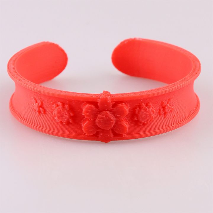 nice bracelet jewellery fashion flower fashionaccessories 3D print model - Mito3D