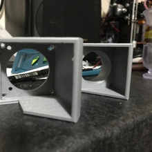 geeetech acrílico i3 Pro tablero ventilador cubierta carcasa funda 3d impresora fusión 360 potenciar 3d print model - Mito3D
