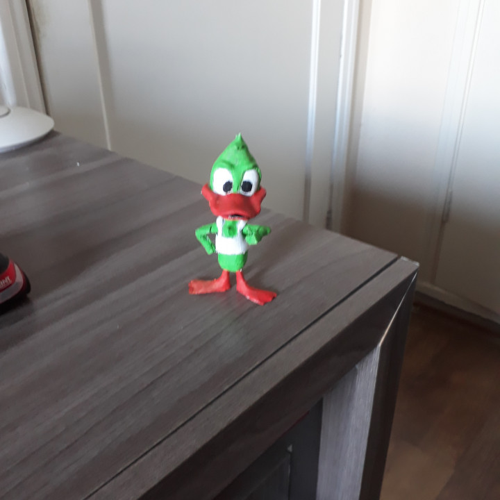 corajoso Pato 3D print model - Mito3D