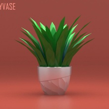 polivase jardim flores casa vaso plantas decoração potes doméstica vasedecor 3d print model - Mito3D