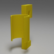 ts80 titulaire soutien Ikea sk dis fer panneau perforé soudure souder skadis 3d print model - Mito3D