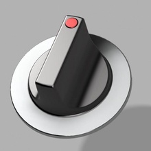 four bouton fourneau brûleur 3d print model - Mito3D