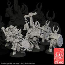 rotten soldiers tabletop warhammer dnd nurgle ageofsigmar dungeonanddragons maggotkinofnurgle 3d print model - Mito3D