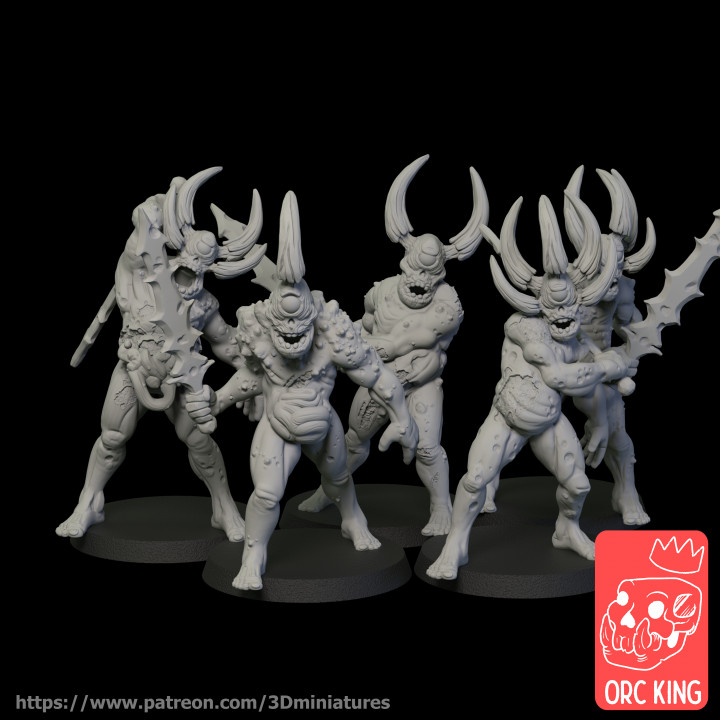 Plaga esclavos mesa martillo guerra dnd Nurgle ageofsigmar aos mazmorras dragones 3D print model - Mito3D