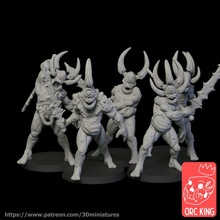 plague slaves tabletop warhammer dnd nurgle ageofsigmar aos dungeonanddragons 3d print model - Mito3D