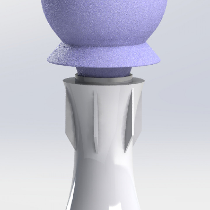 sci fi animico lámpara 3D print model - Mito3D
